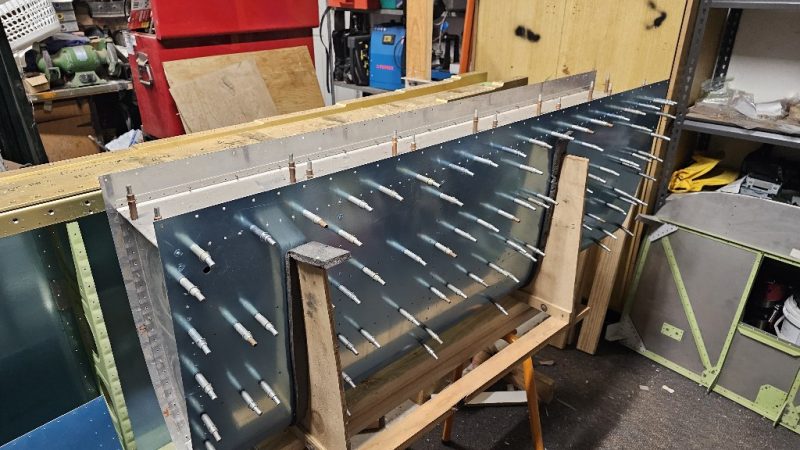 RH fuel tank drilling