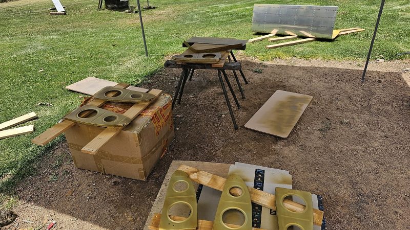 RH Wing – Leading edge prep/prime