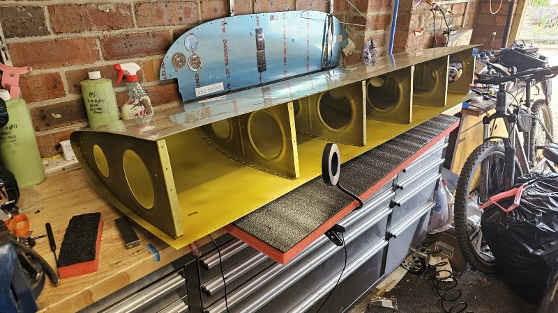 RH Wing – Leading edge continued Riveting